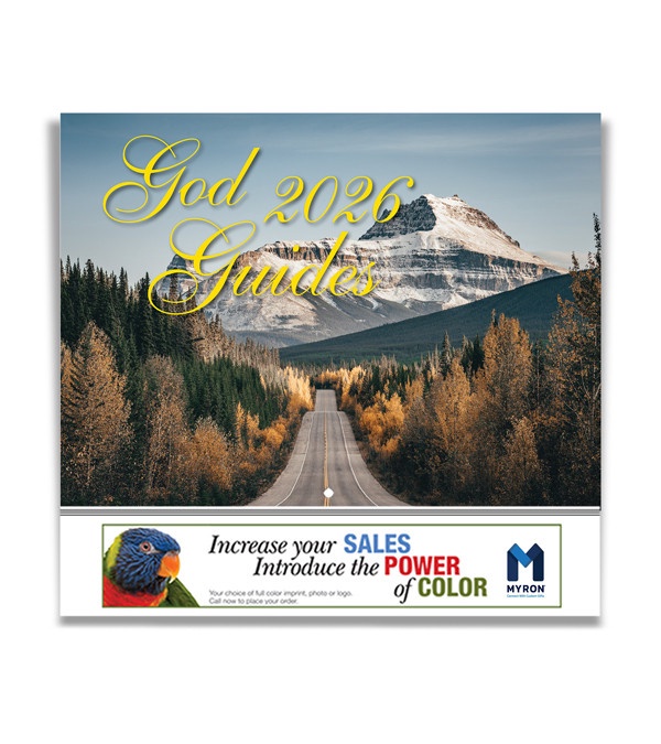 God Guides Wall Calendar 2026