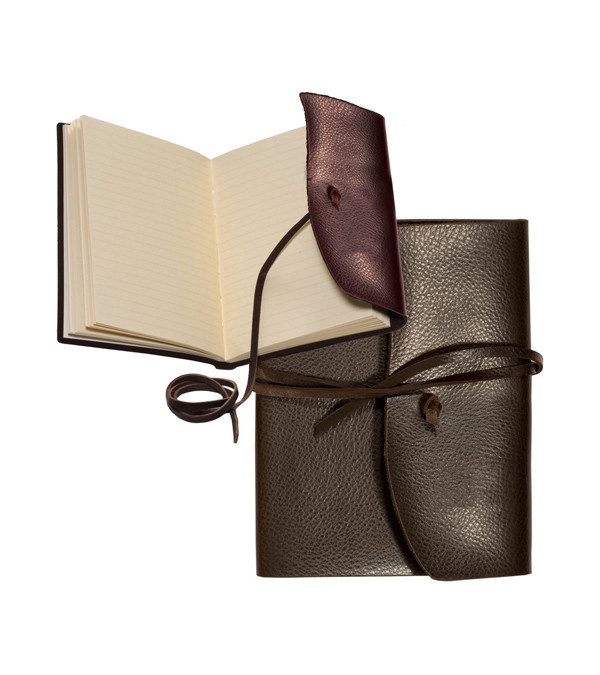 Leeman Americana Leather-Wrapped Journal