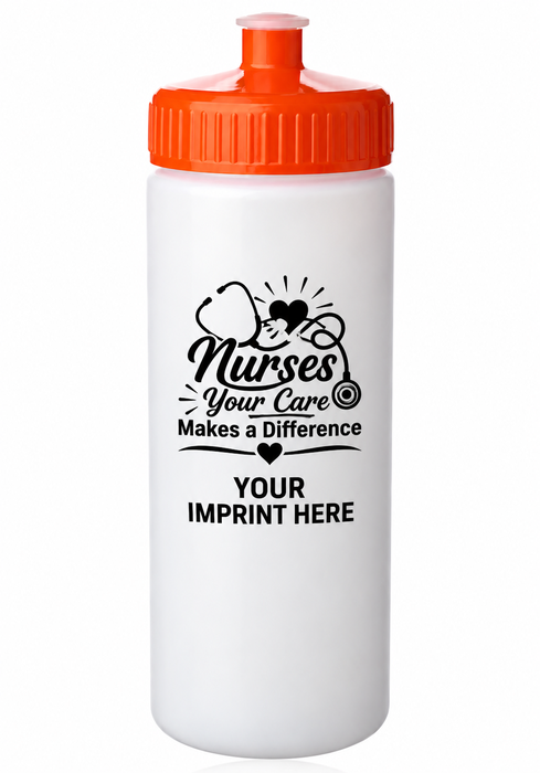 Nurses 20 oz. Water Bottles with Personalization