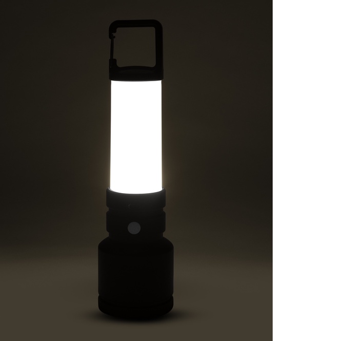 2-in-1 Recycled ABS Plastic Rechargeable Flashlight with Lantern