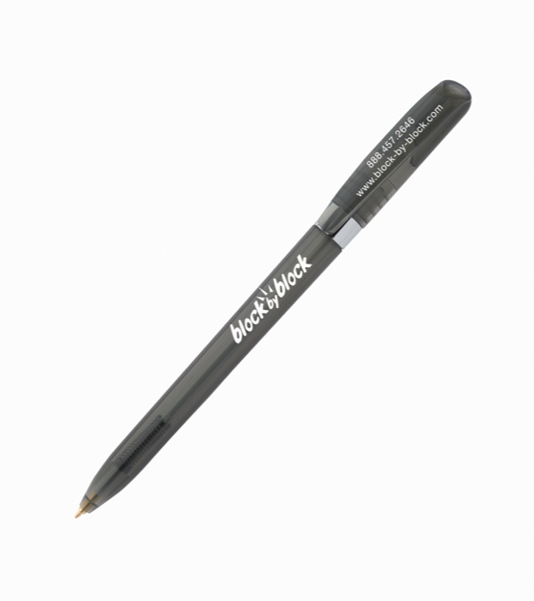 Pivo Clear Chrome Ring Pen