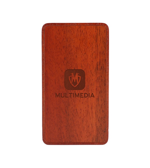 FSC 100 Wood MagClick Fast Wireless Power Bank