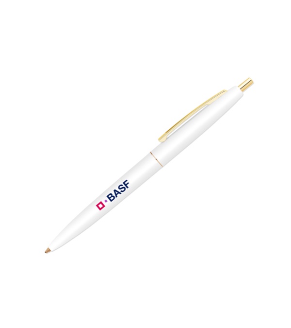 Clic White Gold Pen