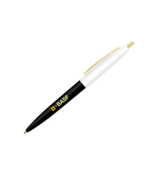 Clic White Gold Pen