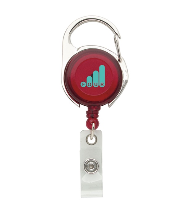 Custom Carabiner Badge Holder