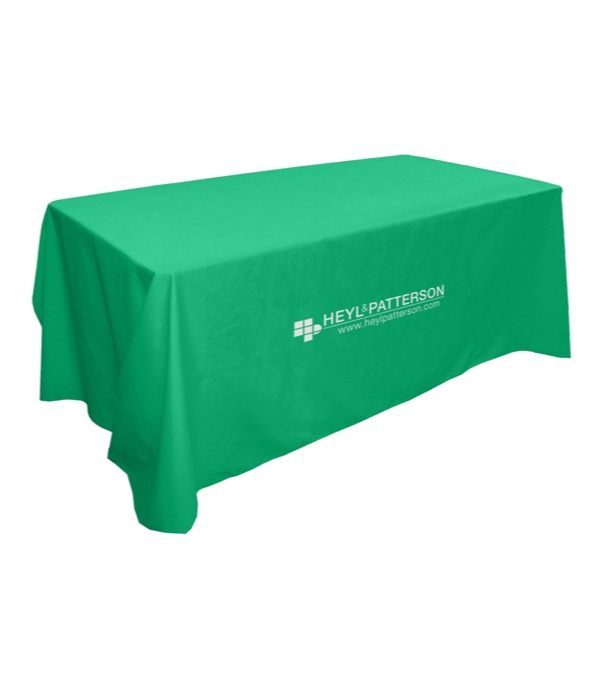 Customized 8' Flat 4 Sided Table Cover