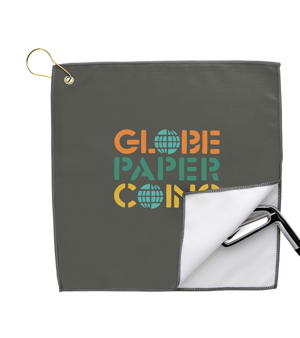 Double Layer Golf Towel - Full Color Imprint