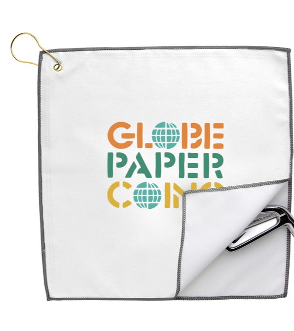 Double Layer Golf Towel - Full Color Imprint