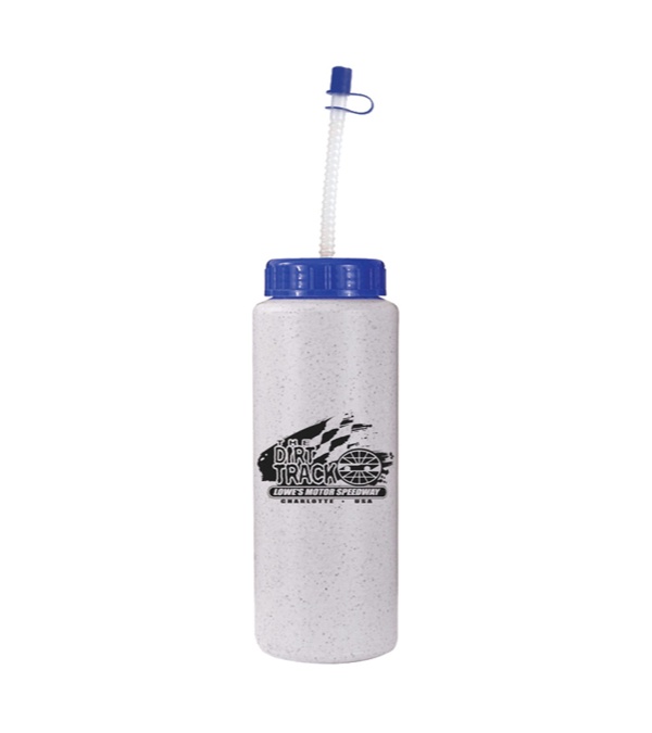 32 oz. Sports Bottle with Flexible Straw