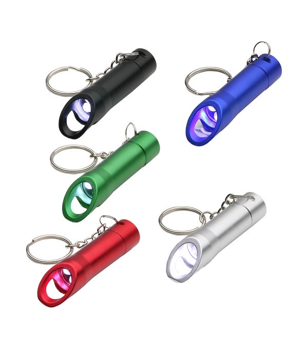 Aluminum LED Opener Key Chain