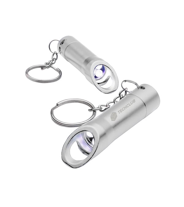 Aluminum LED Opener Key Chain