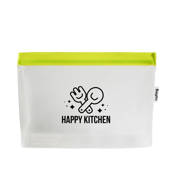 Bagito Reusable Zip-Em 64 oz. Storage Bags - Medium