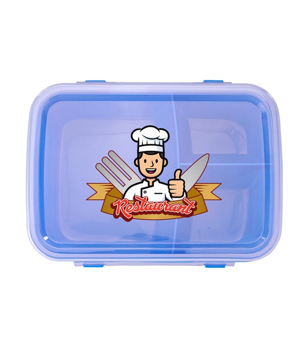 Full Color Lunch To Go Container