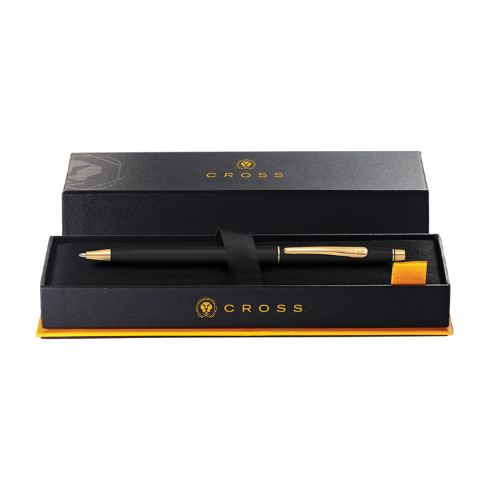 Cross® Classic Century Ballpoint Pen with 23kt Gold Plated Appointments-Full Color Digital