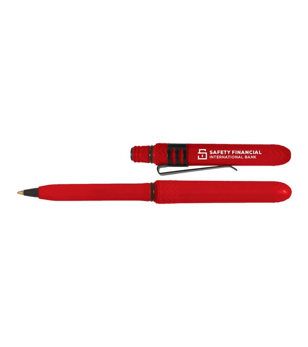 Pokka® Pocket Pen-Pocket Clip - Screen Print