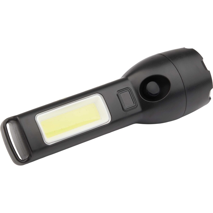 Solar Powered Rechargeable 130 Lumen COB Flashlight