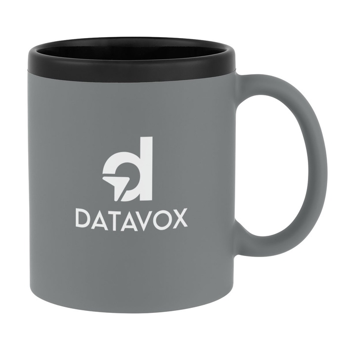 11 Oz. Smooth Rubberized Finish Mug