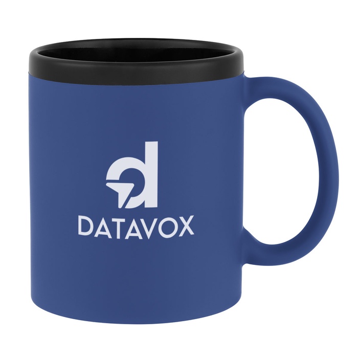 11 Oz. Smooth Rubberized Finish Mug
