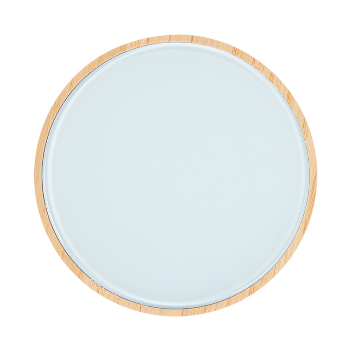 10W Glass & Bamboo Wireless Charger