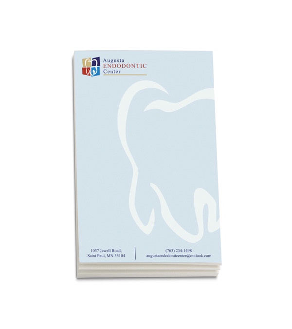 Custom Art Sticky Note Pads - 4&quot; x 6&quot; (25 Sheets)