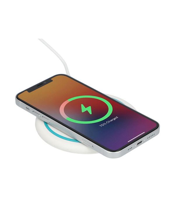 Recycled ABS Fast Wireless Charging Pad - 1 Color