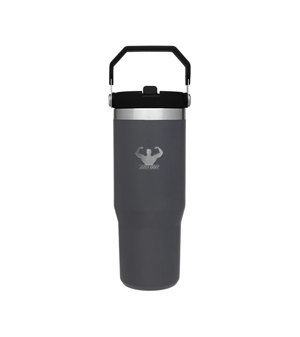 Stanley IceFlow Flip Straw Tumbler 30 oz.-Laser