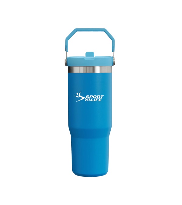 Stanley IceFlow Flip Straw Tumbler 30 oz.-Screen Print