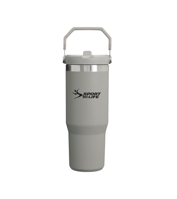 Stanley IceFlow Flip Straw Tumbler 30 oz.-Screen Print