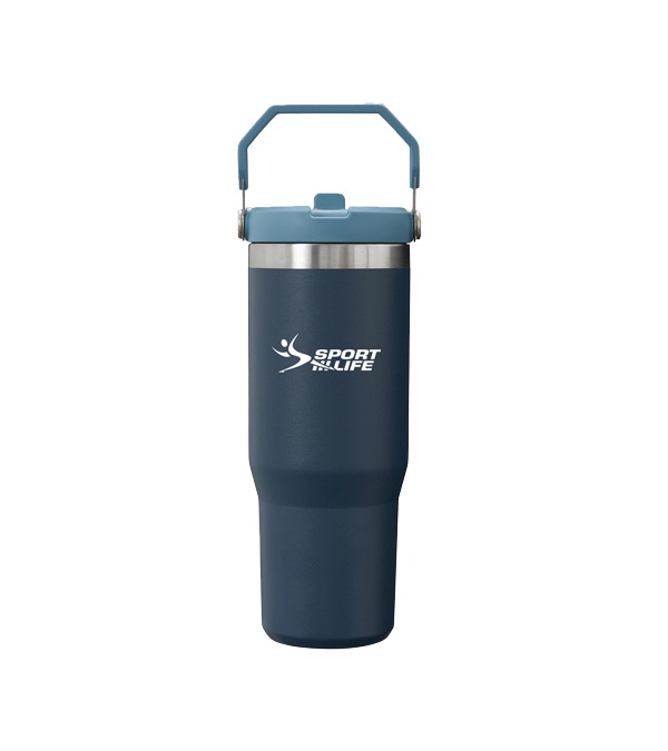 Stanley IceFlow Flip Straw Tumbler 30 oz.-Screen Print