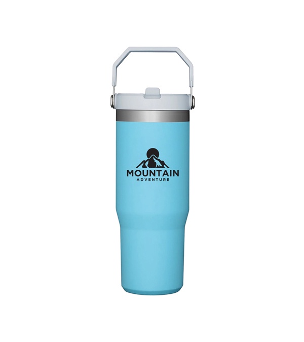 Stanley IceFlow Flip Straw Tumbler 30 oz.-Screen Print