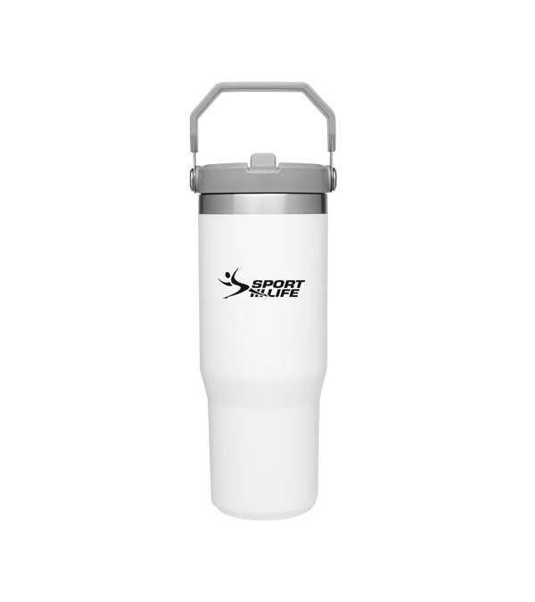 Stanley IceFlow Flip Straw Tumbler 30 oz.-Screen Print