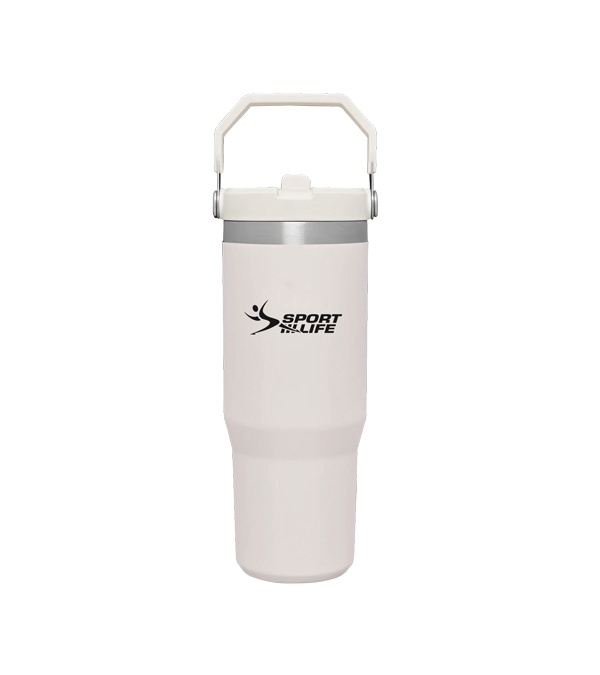 Stanley IceFlow Flip Straw Tumbler 30 oz.-Screen Print
