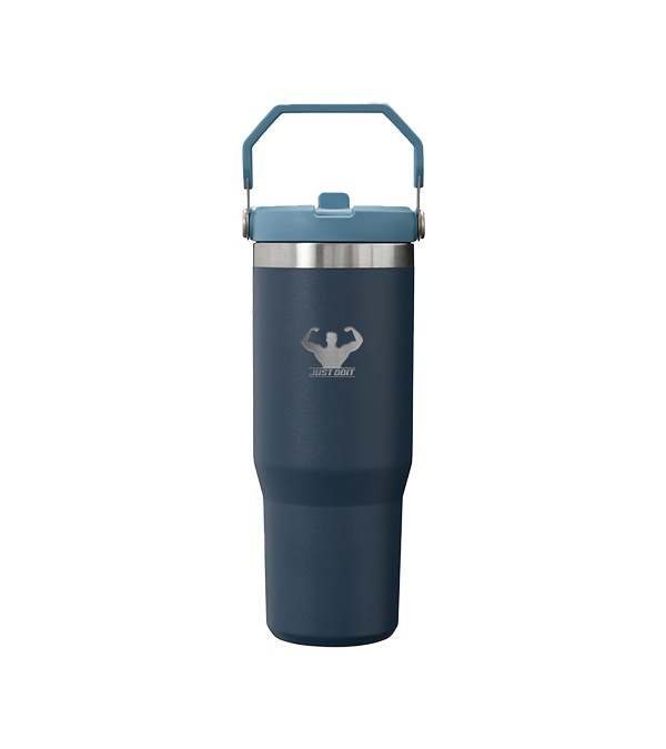 Stanley IceFlow Flip Straw Tumbler 30 oz.-Laser