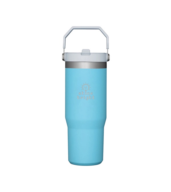 Stanley IceFlow Flip Straw Tumbler 30 oz.-Laser