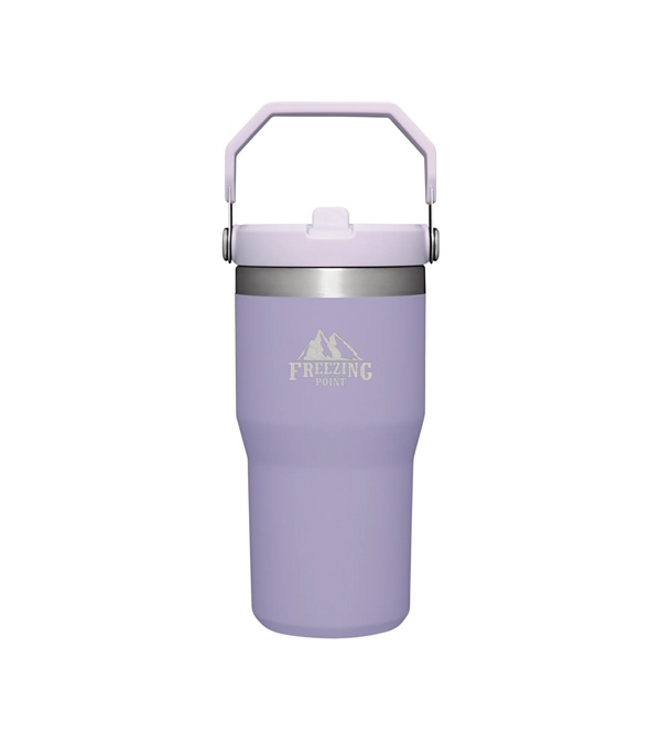 Stanley IceFlow Flip Straw Tumbler 20 oz.-Laser