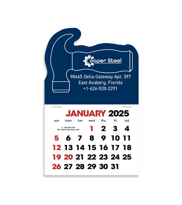 2-Color Stick Up Grid, English (14-Month) Hammer