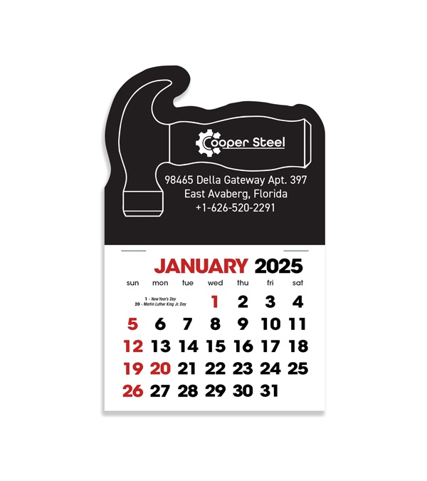 2-Color Stick Up Grid, English (14-Month) Hammer