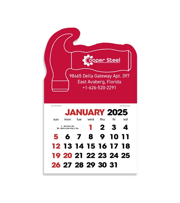 2-Color Stick Up Grid, English (14-Month) Hammer