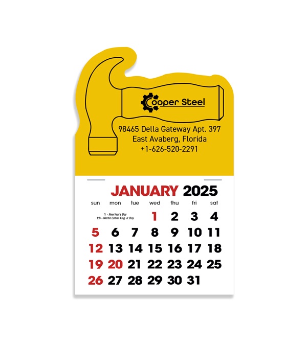 2-Color Stick Up Grid, English (14-Month) Hammer