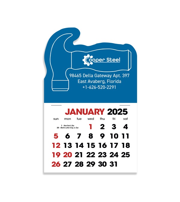2-Color Stick Up Grid, English (14-Month) Hammer