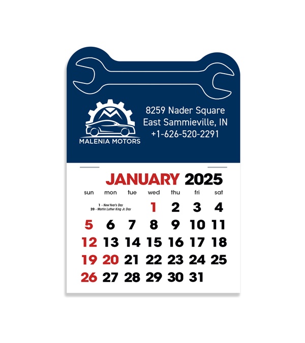 2-Color Stick Up Grid, English (14-Month) Wrench