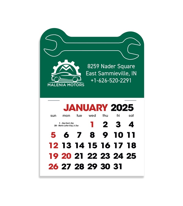 2-Color Stick Up Grid, English (14-Month) Wrench