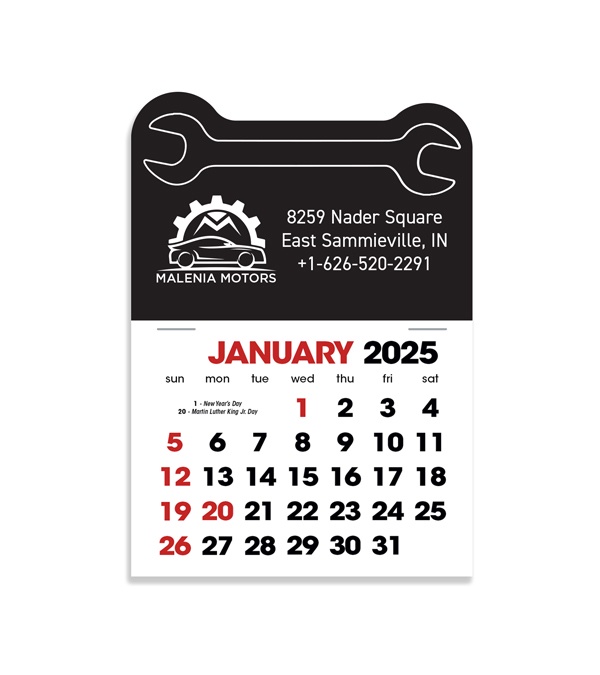 2-Color Stick Up Grid, English (14-Month) Wrench