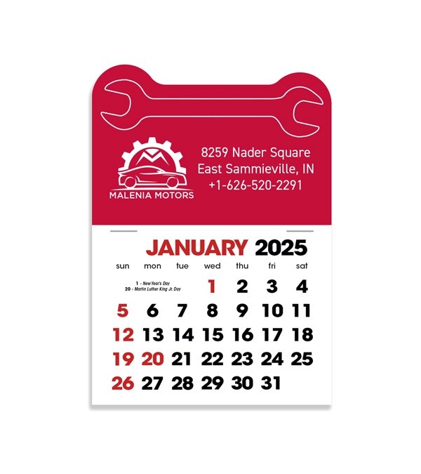 2-Color Stick Up Grid, English (14-Month) Wrench