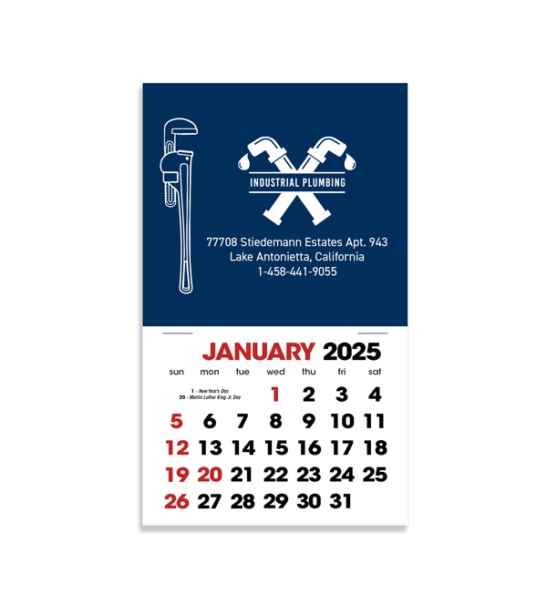 2-Color Stick Up Grid, English (14-Month) Pipe Wrench
