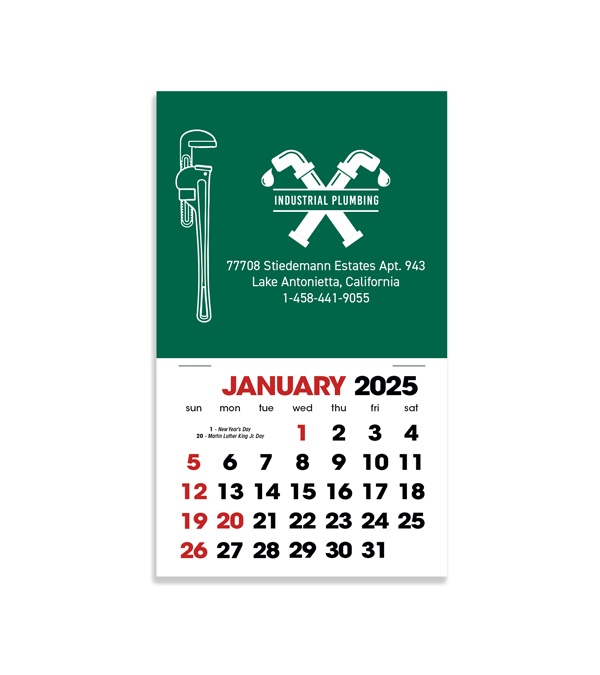 2-Color Stick Up Grid, English (14-Month) Pipe Wrench