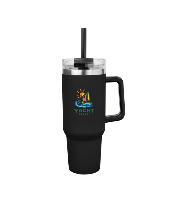 40 oz. Intrepid Stainless Steel Tumbler - Full Color Imprint