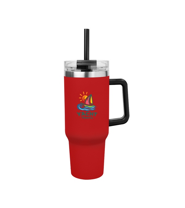 40 oz. Intrepid Stainless Steel Tumbler - Full Color Imprint
