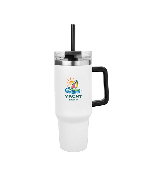 40 oz. Intrepid Stainless Steel Tumbler - Full Color Imprint