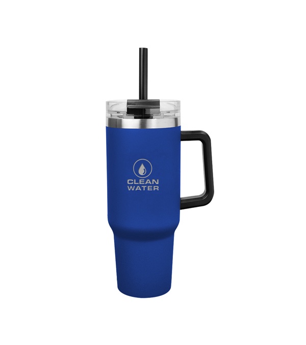 40 oz. Intrepid Stainless Steel Tumbler - Laser Imprint